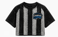 ‘RACEWAY’ Heavyweight Cropped Referee Tee