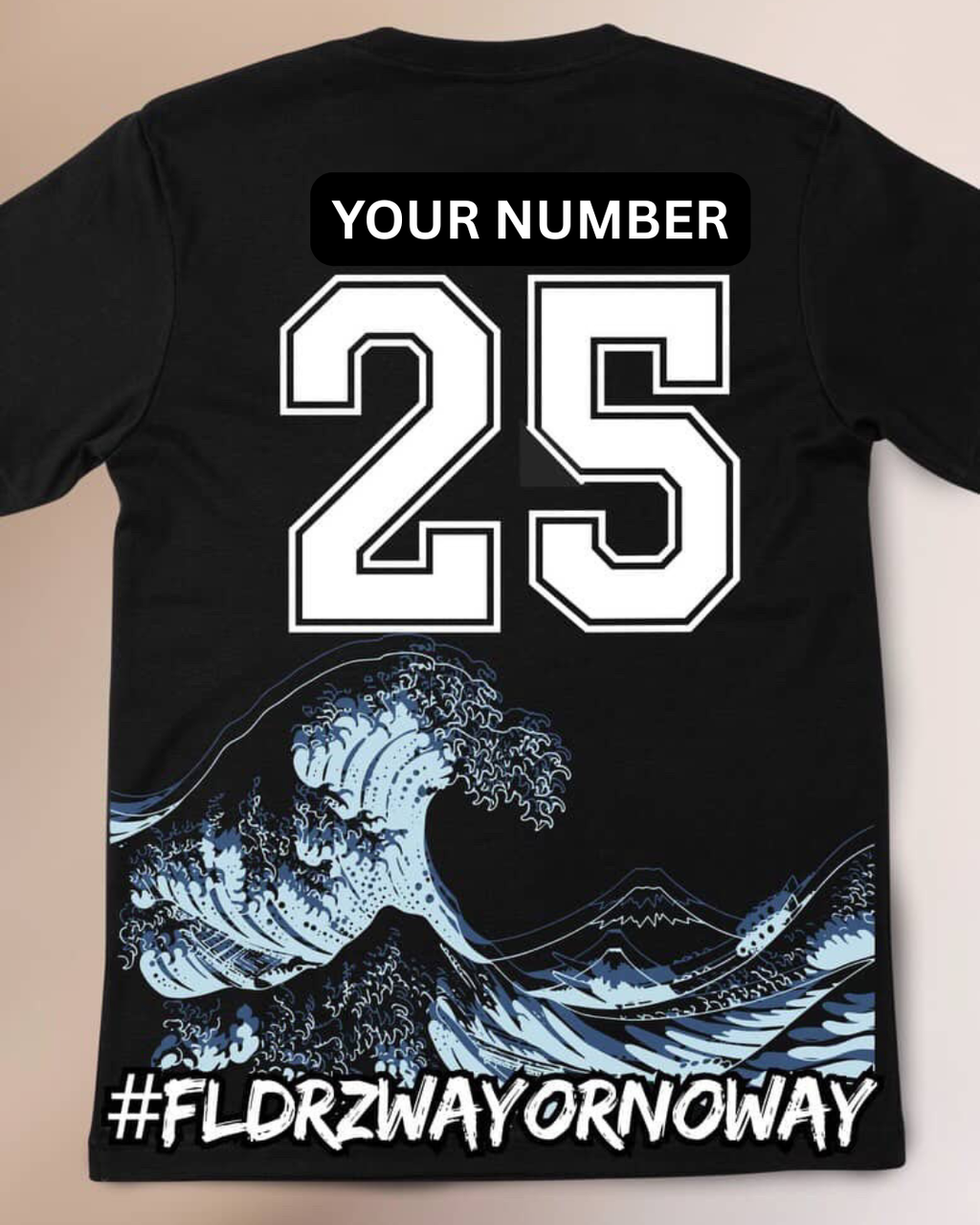 ‘#FLDRZWAYORNOWAY’ Relaxed Tee