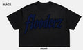 ‘FLOODERZ’ Embroidered Logo Tee